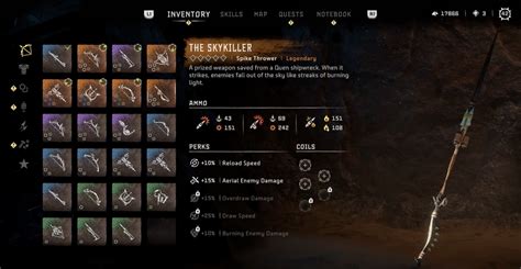 horizon forbidden west legendary spear.